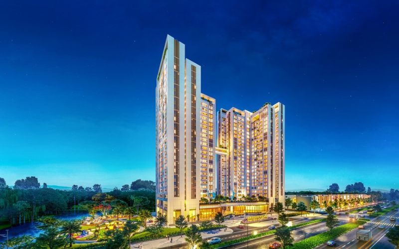 Không gian sống xanh tại căn hộ cao cấp Essensia Sky