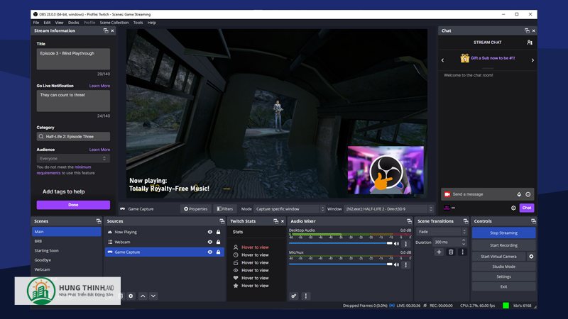 Phần mềm obs - Mã nguồn mở, miễn phí, cộng đồng mạnh Phần mềm obs - Mã nguồn mở, miễn phí, cộng đồng mạnh