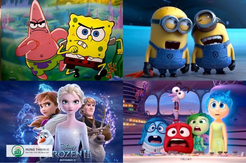 Top phim hoạt hình - Phù hợp cho mọi lứa tuổi Top phim hoạt hình - Phù hợp cho mọi lứa tuổi