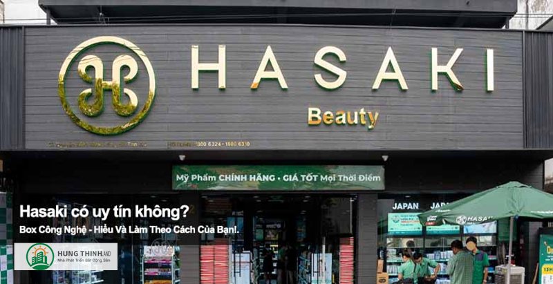 Review Hasaki - Không gian & trưng bày Review Hasaki - Không gian & trưng bày