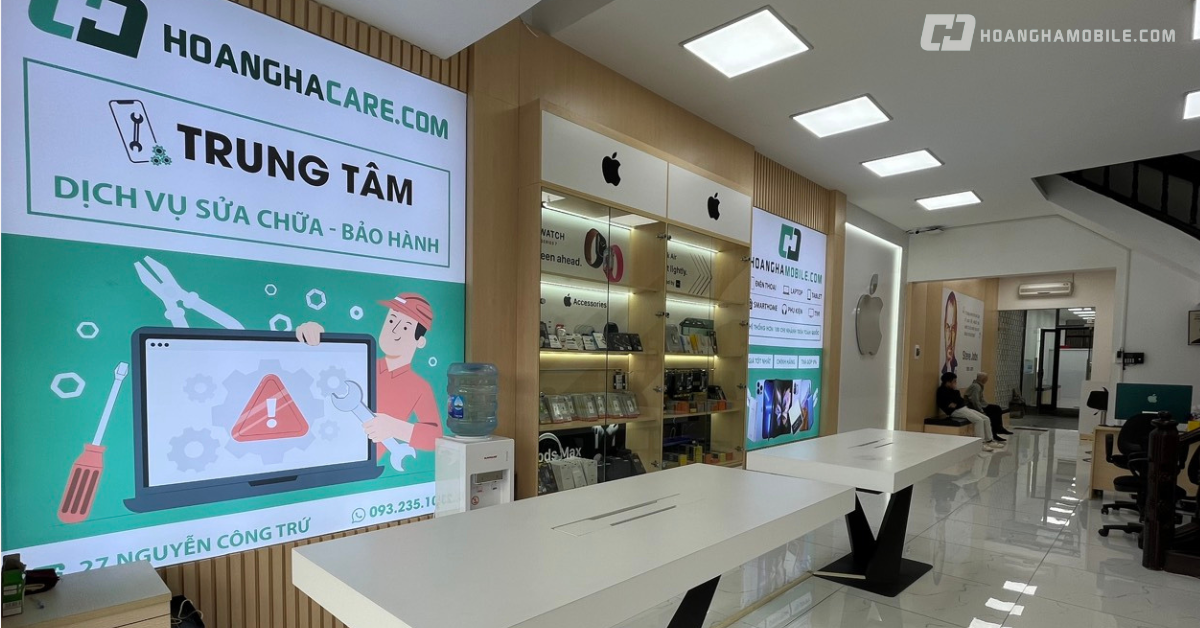 Hoanghamobile - Dịch vụ sửa chữa và hỗ trợ kỹ thuật