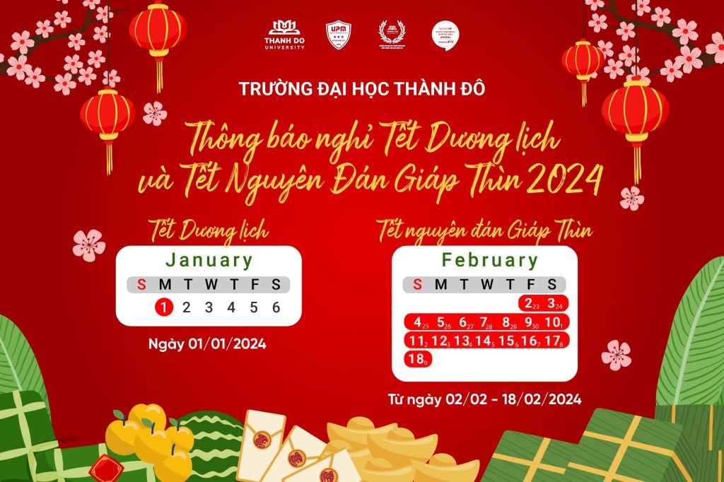 Lịch nghỉ tết 2024 - Thời gian nghỉ Tết Dương lịch