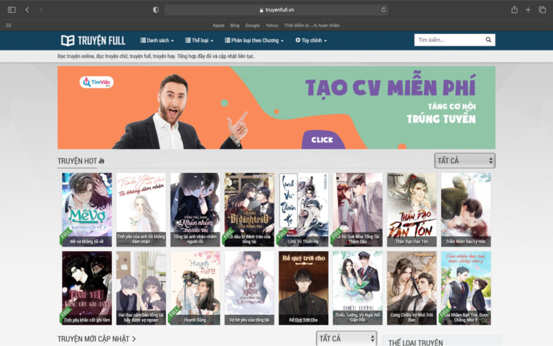 Doctruyen3q - Trải nghiệm đọc: dễ nhìn, dễ chuyển chương, dễ quay lại Doctruyen3q - Trải nghiệm đọc: dễ nhìn, dễ chuyển chương, dễ quay lại