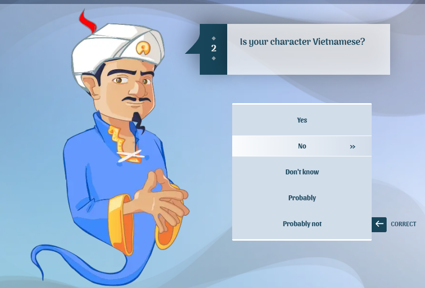 Đánh giá Akinator - Khi Akinator “đoán như đọc suy nghĩ”