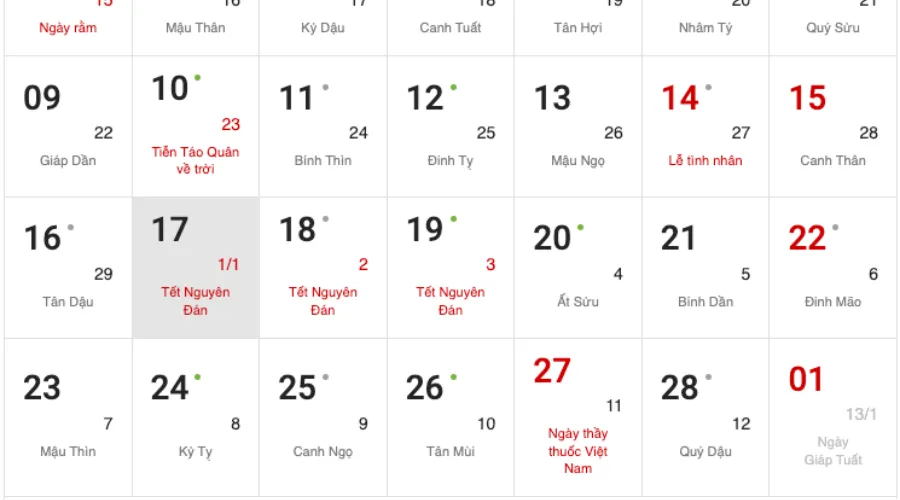 Bao nhiêu ngày nữa đến Tết - Con số cập nhật tính đến 08/01/2026