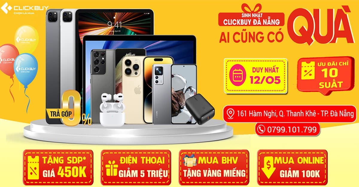 Review Clickbuy - Phân biệt bảo hành theo hãng và theo cửa hàng