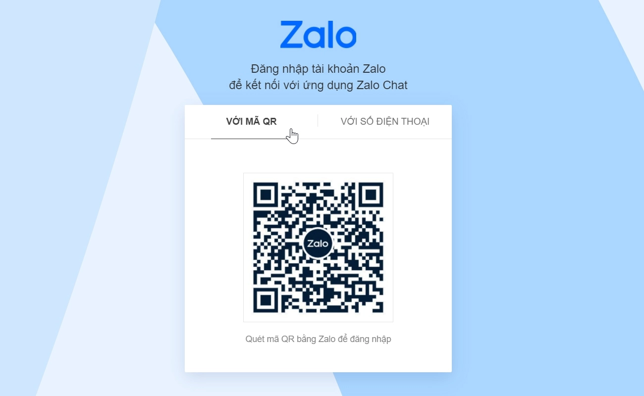 Cách 2: Quét mã QR (Nhanh và bảo mật nhất)