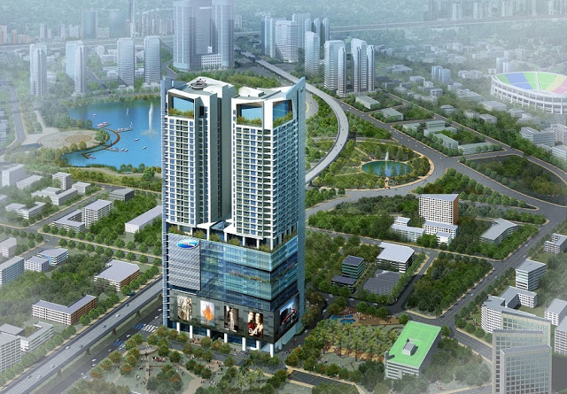 Sunshine center - Mô hình căn hộ kết hợp thương mại, văn phòng